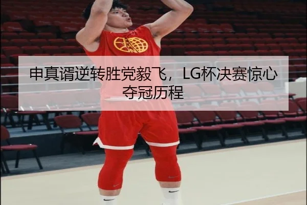 申真谞逆转胜党毅飞，LG杯决赛惊心夺冠历程